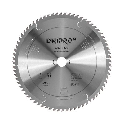 Körfűrészlap Dnipro-M ULTRA 305x30 mm 72T 49726024 fotó