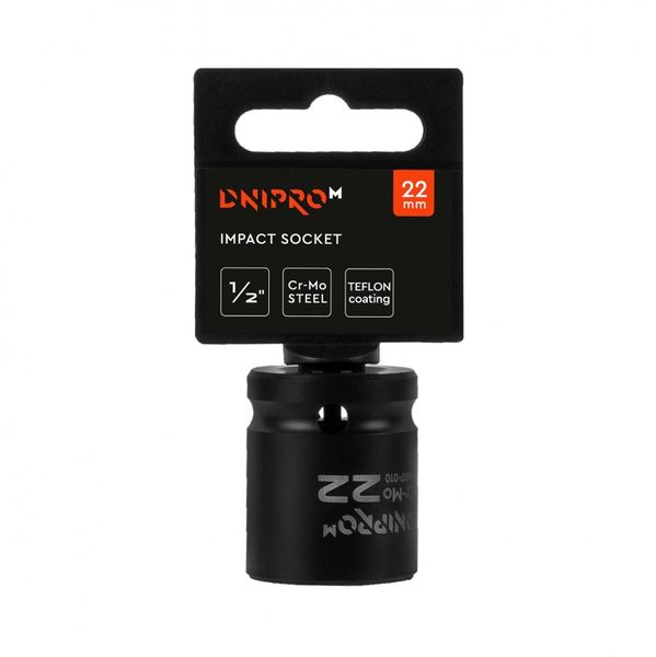 Gépi dugókulcs Dnipro-M CR-MO. teflon. 1/2" 22 mm 8617010 fotó